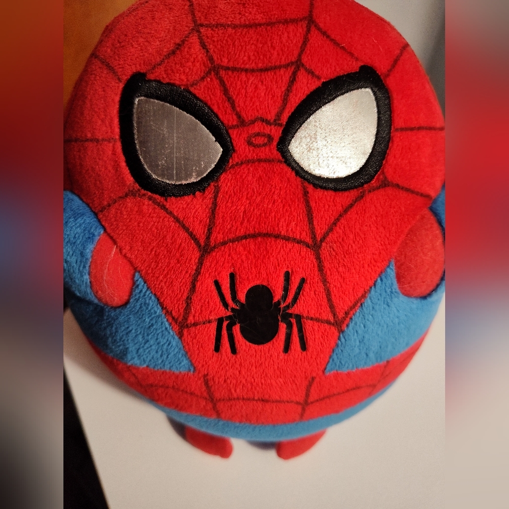 TY Spiderman Ball Plush